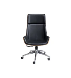 Fotel obrotowy ROUVEN 120 cm czarny