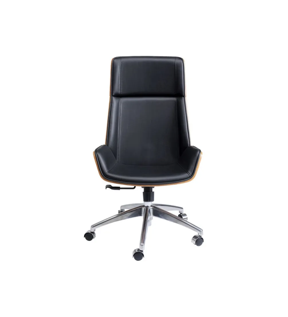 Fotel obrotowy ROUVEN 120 cm czarny