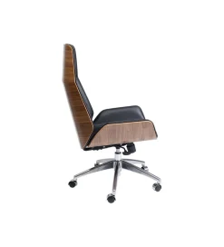 Fotel obrotowy ROUVEN 120 cm czarny