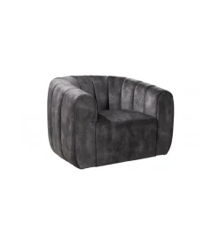 Fotel obrotowy 360 stopni LINO 103 cm ciemnoszary