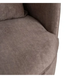 Fotel obrotowy SUMUTN 84 cm taupe