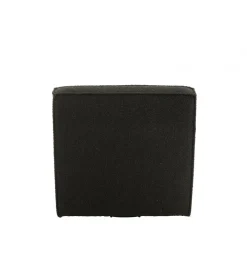 Fotel obrotowy Swivel Bouclé  83 cm czarny