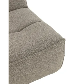 Fotel obrotowy Swivel Bouclé  83 cm taupe
