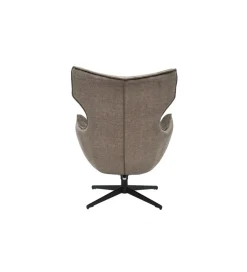 Fotel obrotowy VOGUE welwet taupe