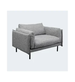 Fotel POLA 126 cm szary