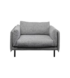 Fotel POLA 126 cm szary