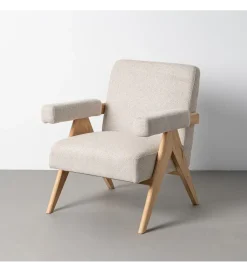 Fotel REZENTA 85 cm beżowy naturalny