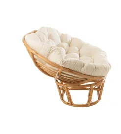 Fotel RONI Rattanowy 179 cm Naturalny