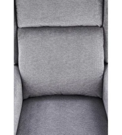 Fotel rozkładany AGUSTIN 75 cm szary