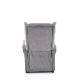 Fotel rozkładany AGUSTIN 75 cm szary