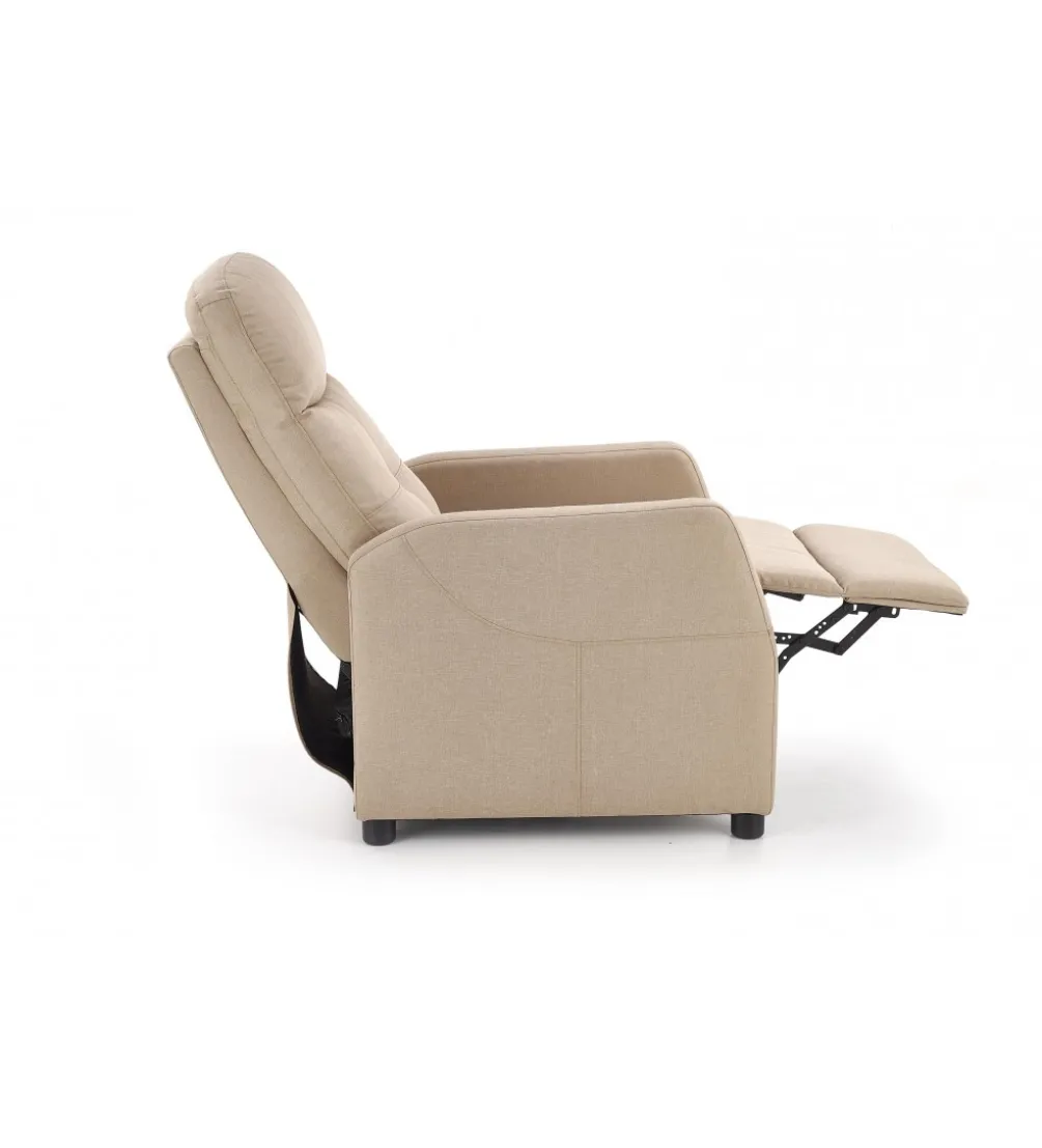 Fotel rozkładany FELIPE 64 cm beżowy