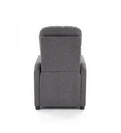 Fotel rozkładany FELIPE 64 cm szary