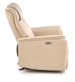 Fotel rozkładany PARADISE 75 cm z funkcją kołyski kremowy