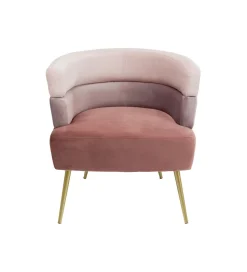 Fotel Sandwich Mauve różowy