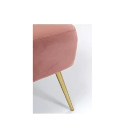 Fotel Sandwich Mauve różowy