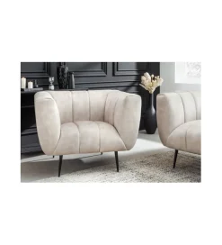 Fotel Scarlett 106 cm szampański beż
