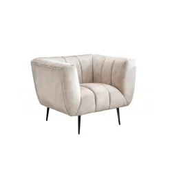 Fotel Scarlett 106 cm szampański beż