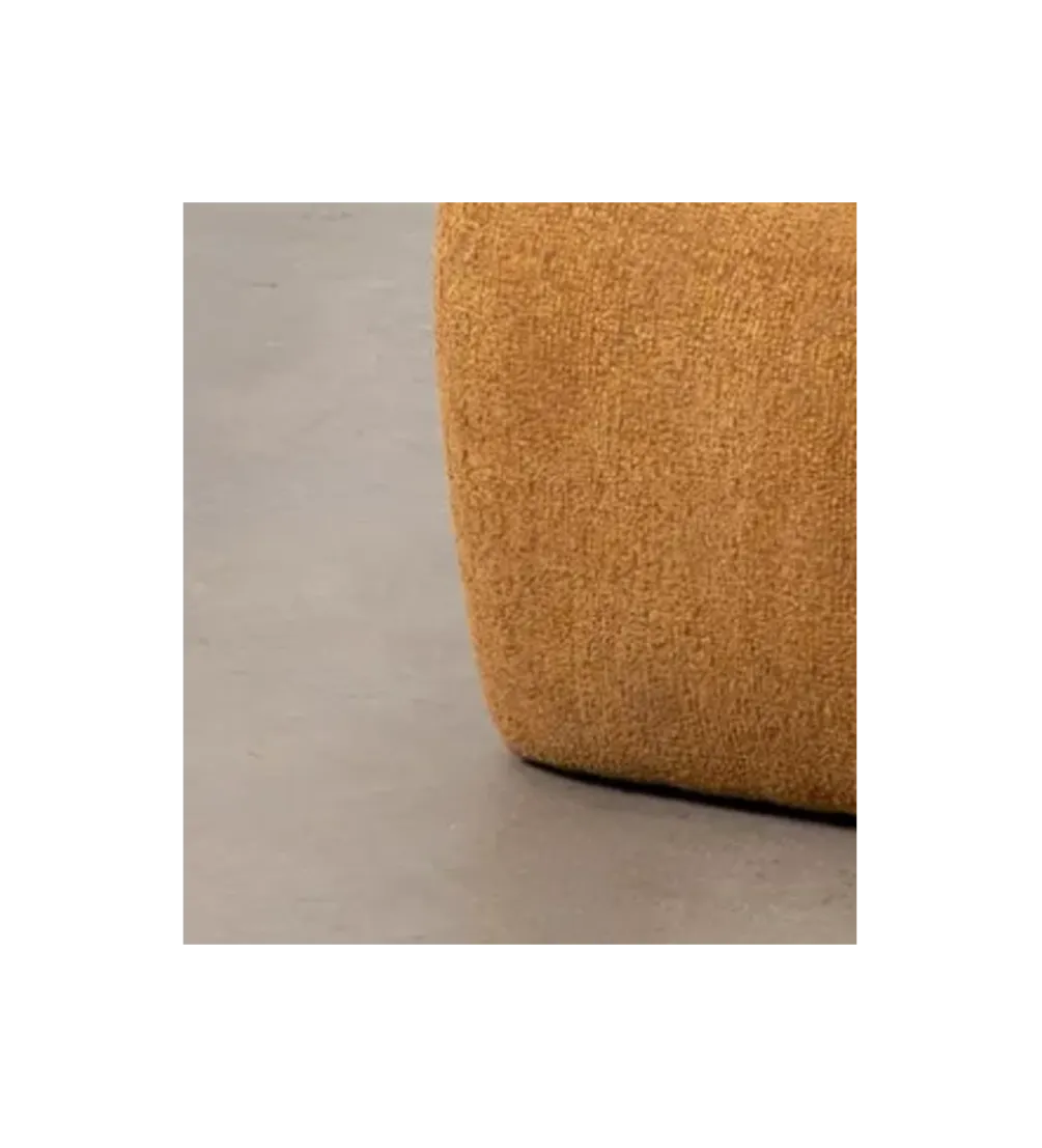 Fotel SELO 64 cm musztardowy