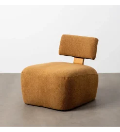 Fotel SELO 64 cm musztardowy