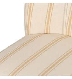 Fotel STRIMERS 73 cm miodowy w paski