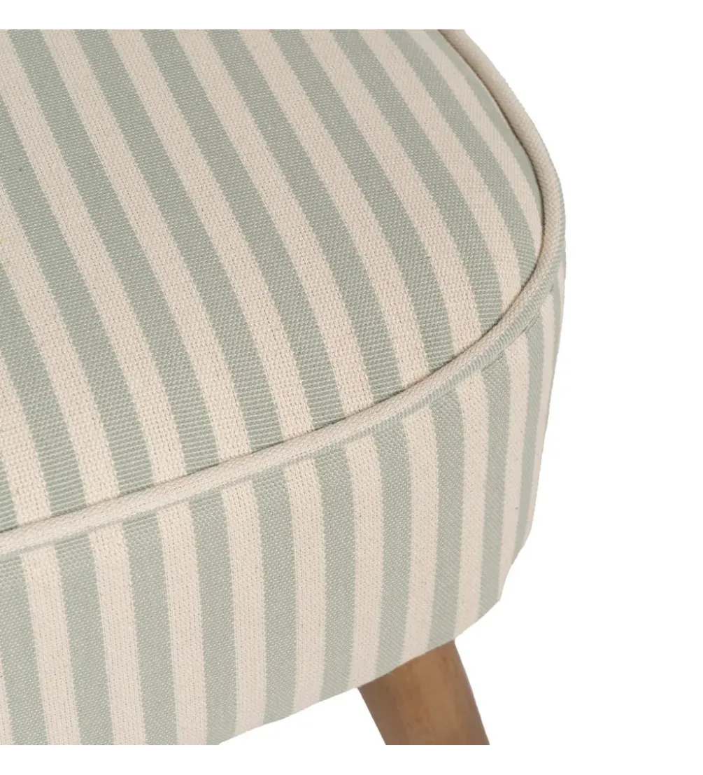 Fotel STRIMERS 73 cm zielony w paski
