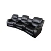 Fotel trzyosobowy DALLAS Hollywood 295 cm czarny