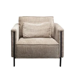Fotel VICTOR 83 cm chenille beżowy
