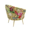 Fotel WATER LILY FLOWER 77 cm wielokolorowy