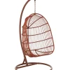 Fotel wiszący EGGA 195 cm czerwony
