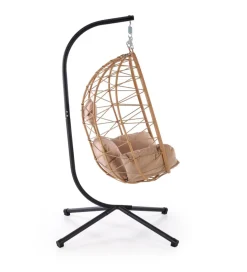 Fotel wiszący SNAKE 191 cm naturalne beżowe