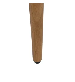 Fotel ZABERMA 88 cm naturalny biały