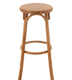 Hoker ALI naturalny drewno teak