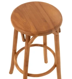 Hoker ALI naturalny drewno teak