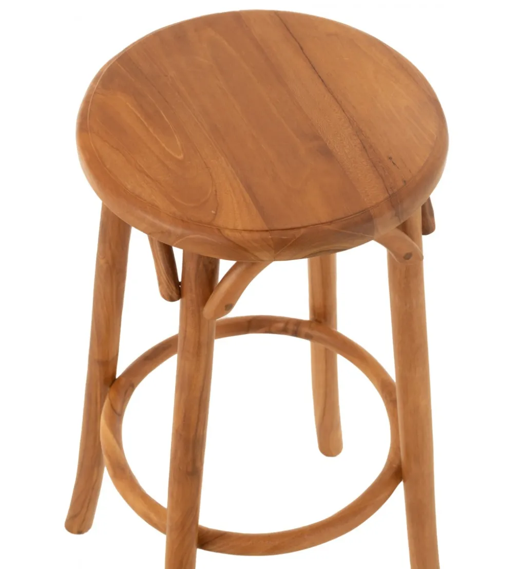 Hoker ALI naturalny drewno teak