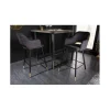 Hoker barowy ETIENNE Paris antracytowy