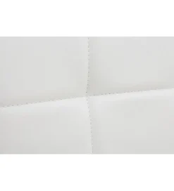 Hoker MODENA od 92 cm do 115 cm 360 stopni obrotu biały skórzany