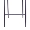 Hoker ogrodowy NIVA 112 cm naturalny czarny