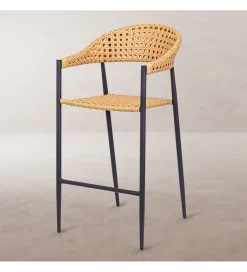 Hoker ogrodowy NIVA 112 cm naturalny czarny