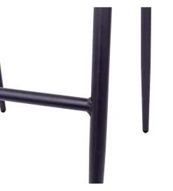 Hoker ogrodowy NIVA 112 cm naturalny czarny