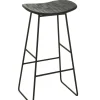 Hoker ZAMBIA drewno teak czarny