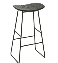 Hoker ZAMBIA drewno teak czarny