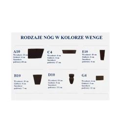 Łóżko GEORGE w różnych wymiarach i kolorach do wyboru