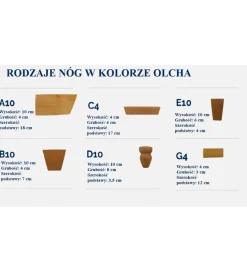 Łóżko GEORGE w różnych wymiarach i kolorach do wyboru