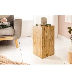 Kolumna Columna 50 cm akacja teak