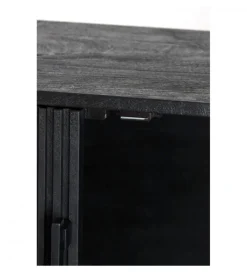 Komoda ABAGE 150 cm czarna