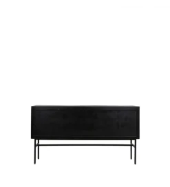 Komoda ABAGE 150 cm czarna