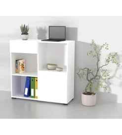 Komoda AGAPI 90 cm biała