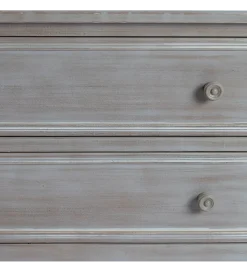 Komoda ALIEY 80 cm drewno jodła jasny brąz