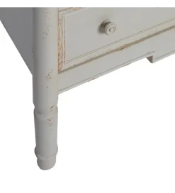 Komoda ALIEY 80 cm drewno jodła kremowy
