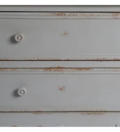 Komoda ALIEY 80 cm drewno jodła kremowy